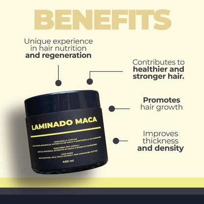 Lina Zapata LZ Maca Hair Treatment Cream – Deep Conditioning & Regeneration