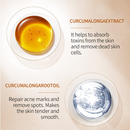 LINEDSON Turmeric Vitamin C Face Cream - 2-Pack Anti-Aging Moisturizer