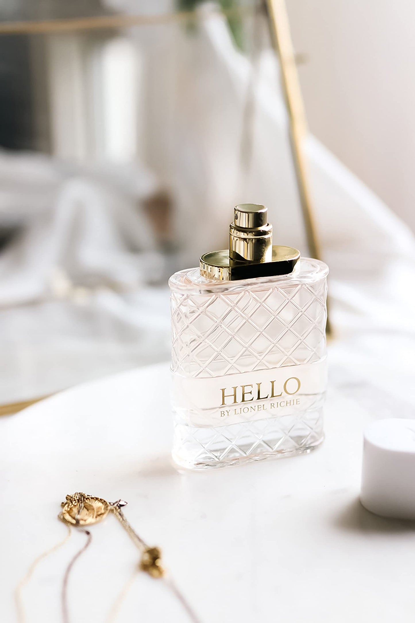 Lionel Richie Hello for Women - Floral Chypre EDT, Pear & Jasmine, 3.4 oz