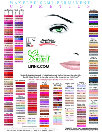 Lip Ink Liquid Trial Lip Kit Teakwood (Brown) – Natural, Organic, Vegan & Kosher