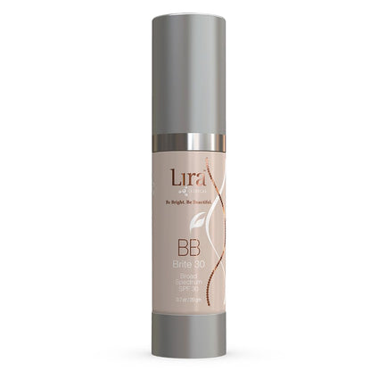 Lira Clinical BB Brite 30 - SPF 30 Tinted BB Cream with PSC & Vitamins | Full Coverage