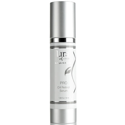 Lira Clinical Pro C4 Retinol Serum – Vitamin C + Plant Stem Cells for Brightening & Acne-Prone Skin