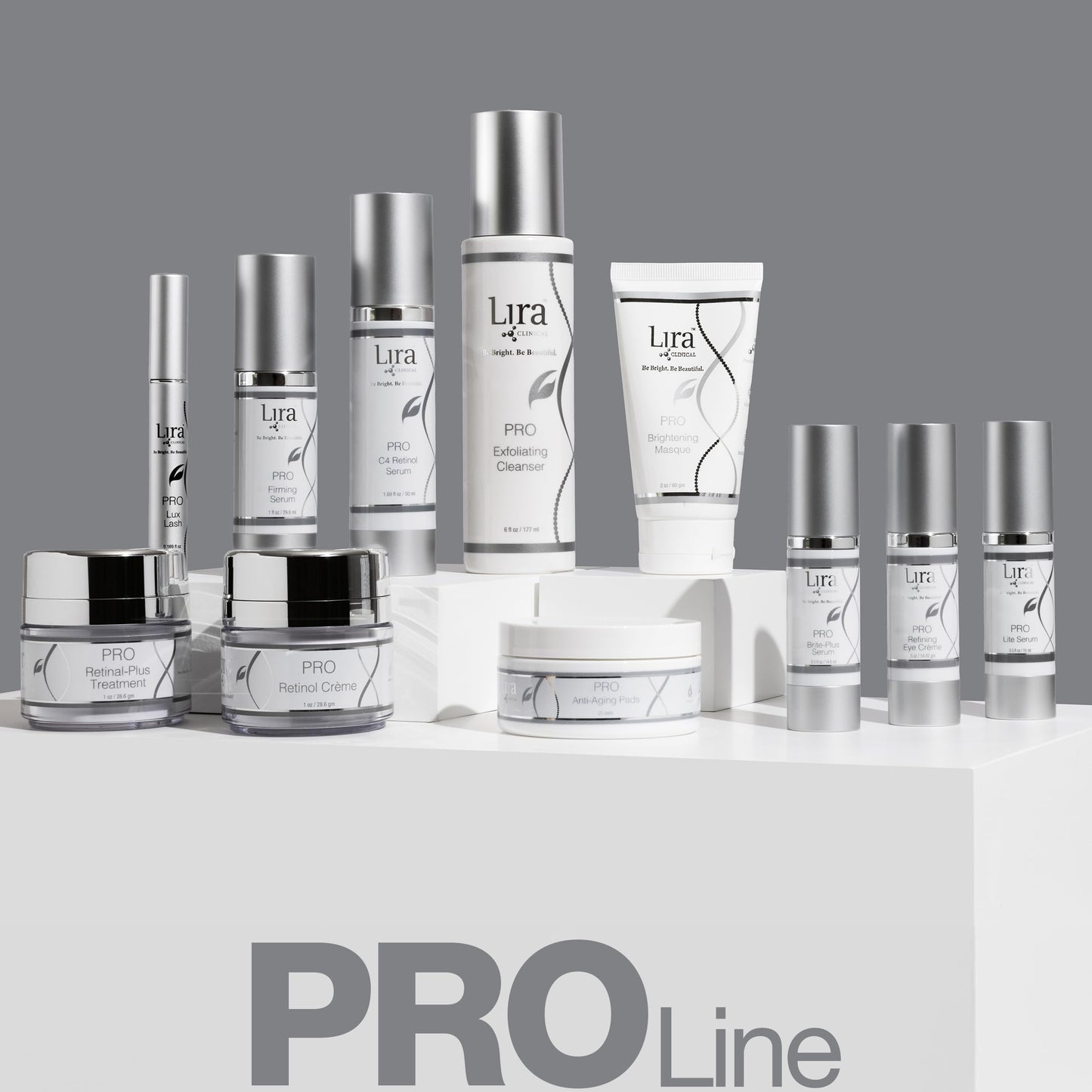 Lira Clinical Pro C4 Retinol Serum – Vitamin C + Plant Stem Cells for Brightening & Acne-Prone Skin