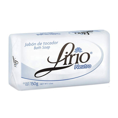 Lirio Neutro Bar Soap – Neutral Base, Anti-Acne & Eczema Care (6-Pack, 5.3 oz)