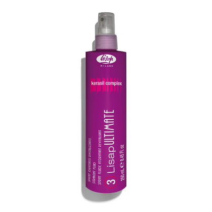 Lisap Heat Protectant for Hair — Ultimate Straight Fluid, Anti-Frizz & Thermal Protection