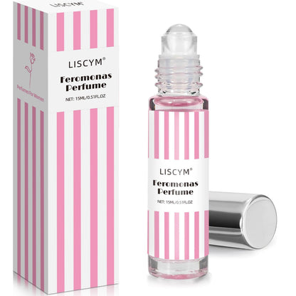 Liscym Pheromones Perfume for Women – Long-Lasting Roll-On Fragrance Oil (15 ml) Travel Size