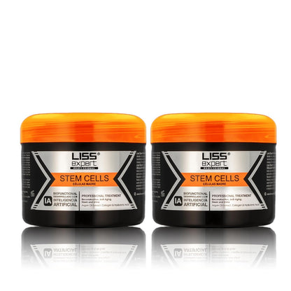 Liss Expert Hair Treatment Set – Stem Cells Express + Divine Oil, 2-Piece (8.45 oz + 1.69 oz)