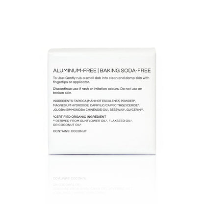 Little Seed Farm All Natural Deodorant Cream – Unscented, Aluminum-Free (2.4 oz / 68 g)