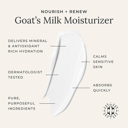 Little Seed Farm Goat's Milk Face Moisturizer – All Natural Organic Face Cream, 2 Oz
