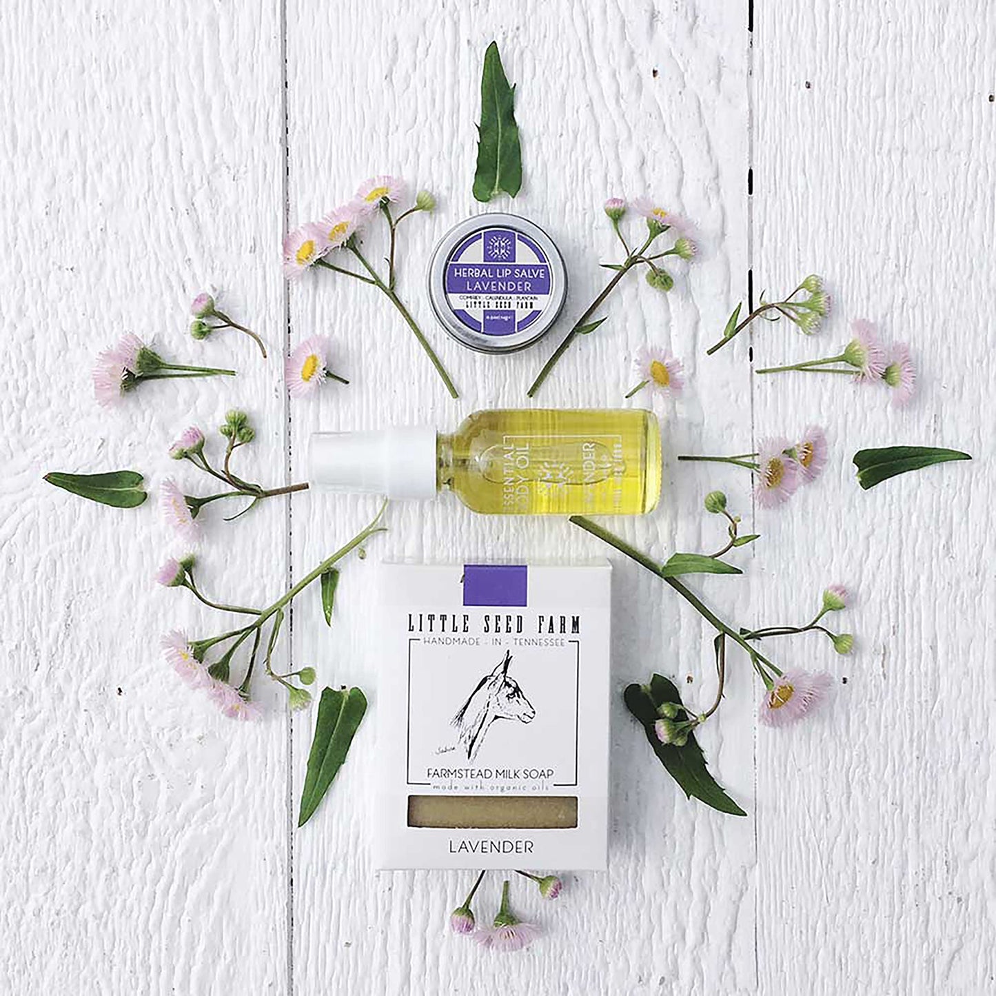 Little Seed Farm All Natural Lavender Deodorant Cream – Aluminum-Free, Baking Soda-Free, 68g (2.4oz)