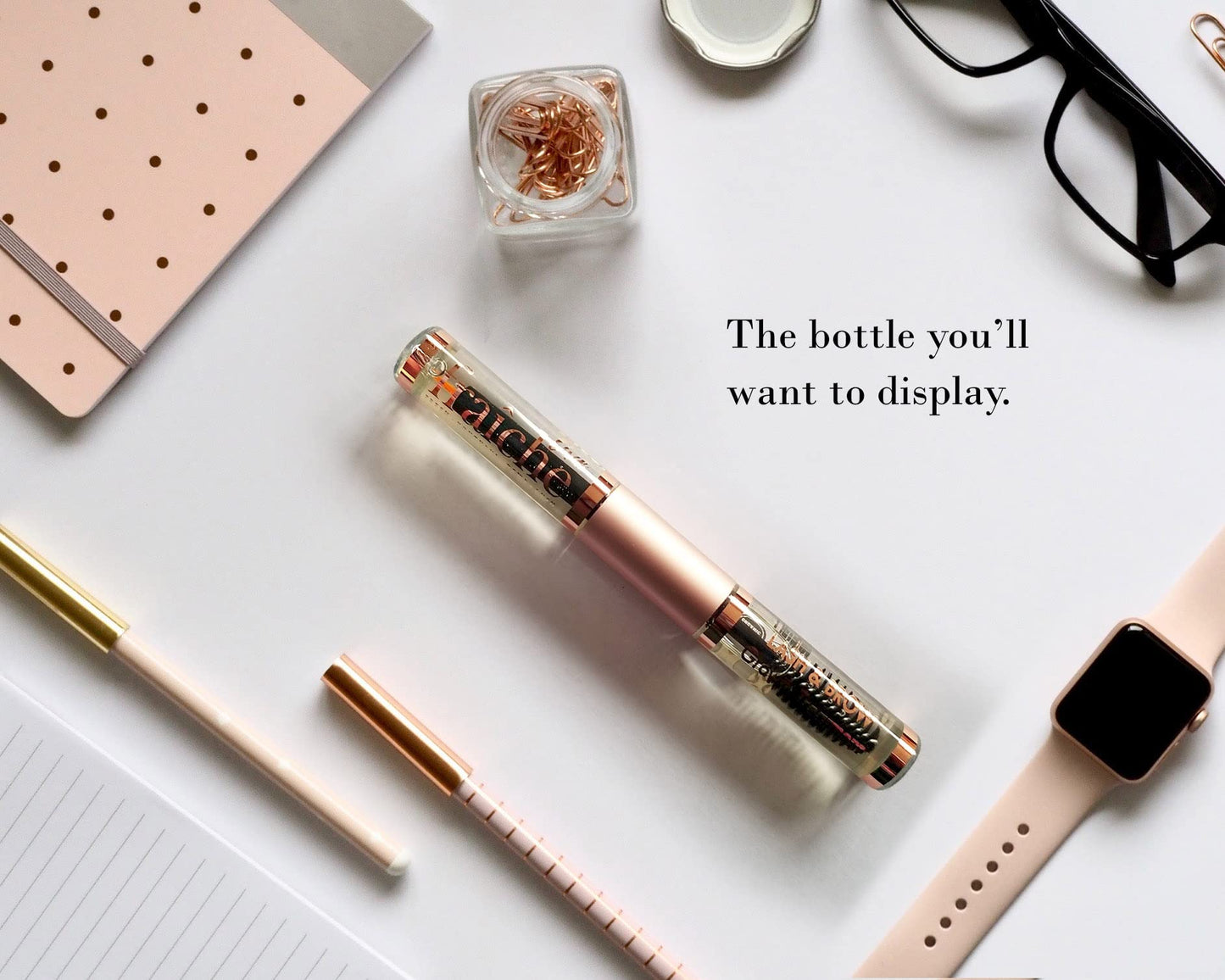 Live Fraiche Lash Serum Mascara Tube DOUBLE PACK | Natural Eyelash & Brow Growth with Organic Castor Oil