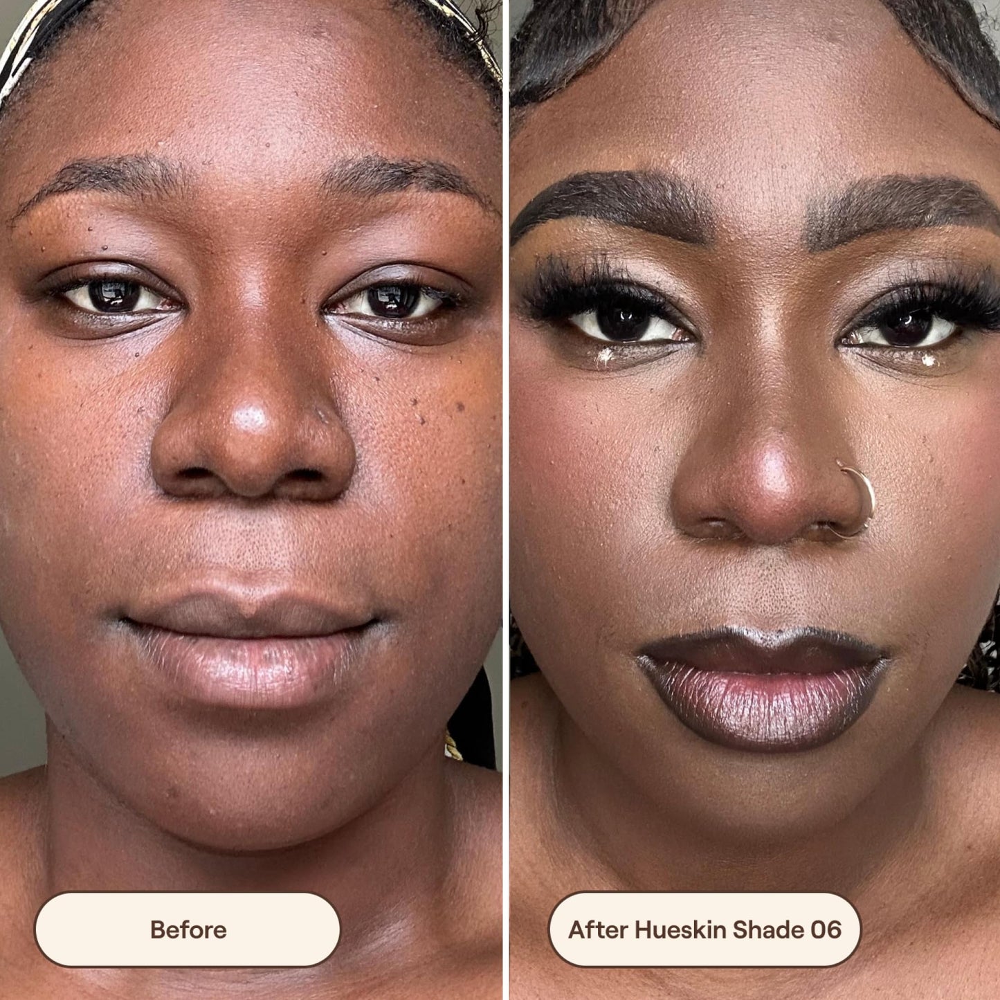 Live Tinted Hueskin Serum Concealer - Medium-to-Full Coverage, Shade 6, Niacinamide & Hyaluronic Acid