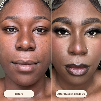 Live Tinted Hueskin Serum Concealer - Medium-to-Full Coverage, Shade 6, Niacinamide & Hyaluronic Acid