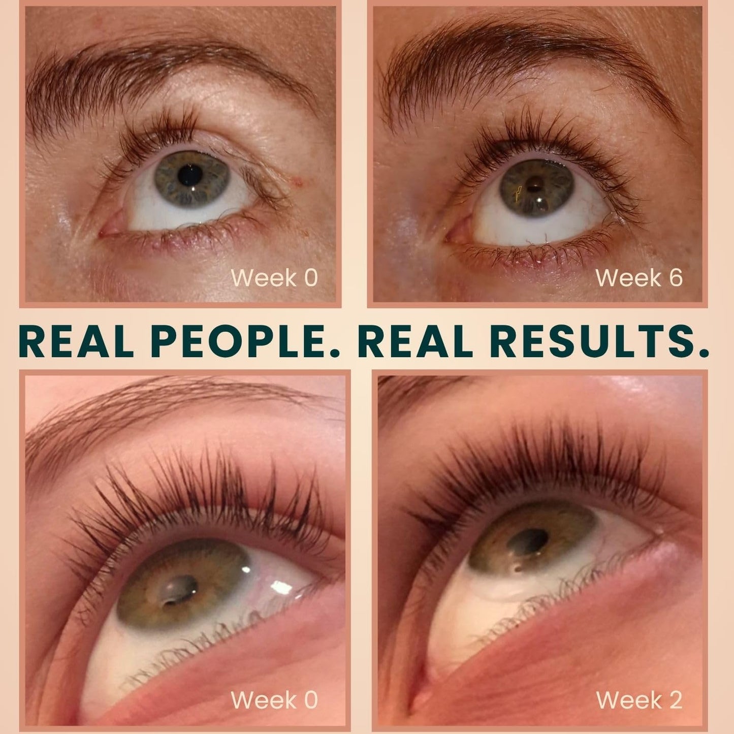 Live Fraiche USDA Organic Castor Oil Lash Serum – Natural Eyelash & Eyebrow Growth