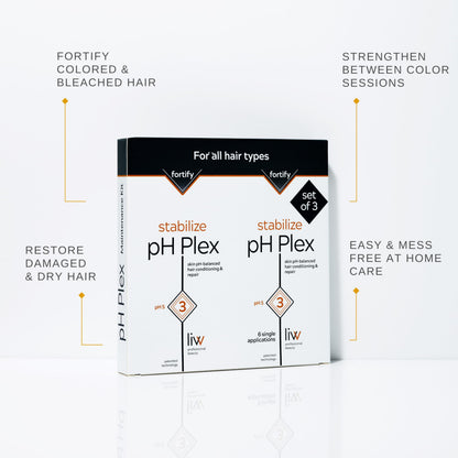 LIW pH Plex Stabilize Nourishing Hair Mask – Fortifies Color & Bleach Between Treatments