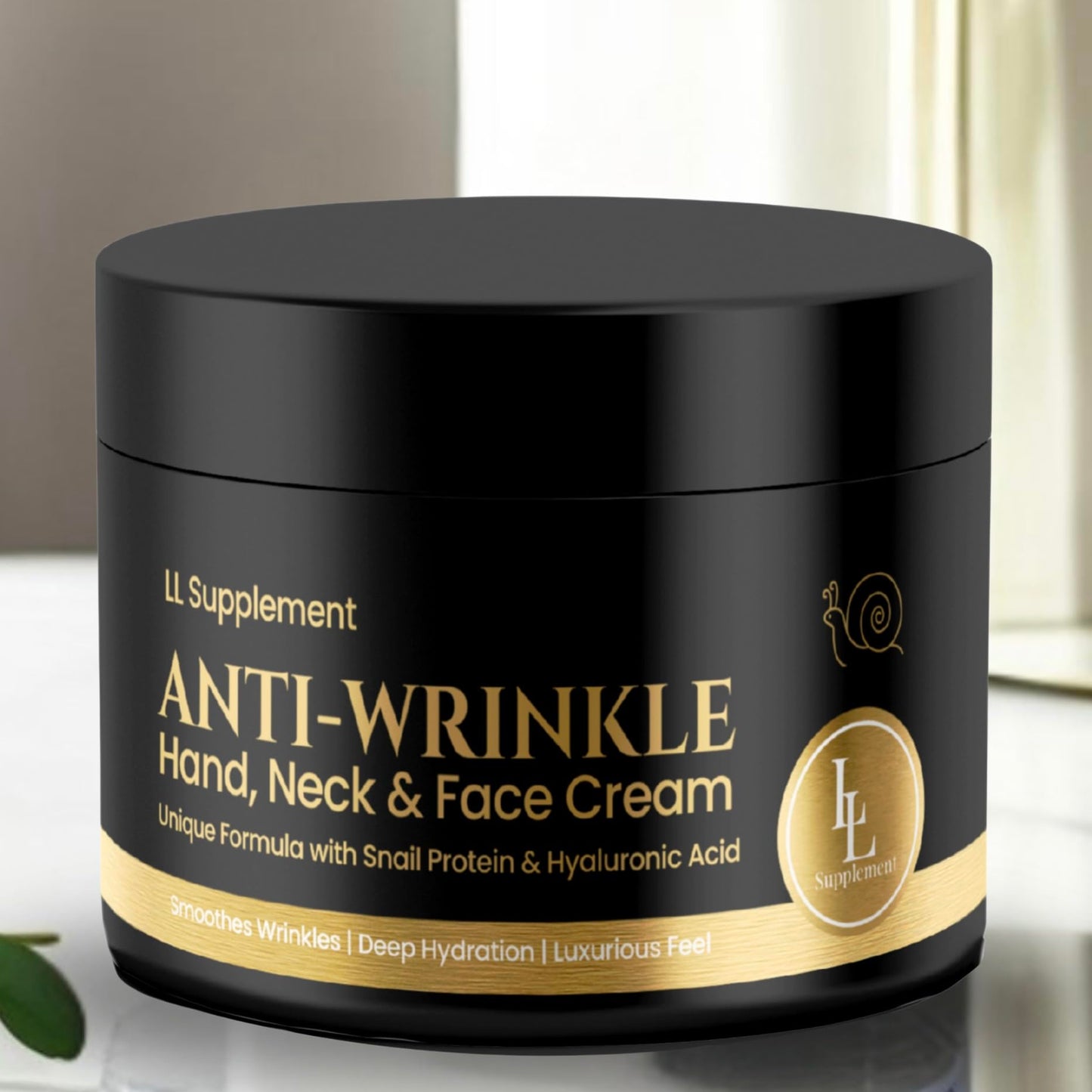 LL Supplement Anti-Wrinkle Cream for Face, Neck & Hands | Hydration & Smoothing