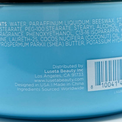 L LUSETA Coconut Milk & Hyaluronic Acid Body Butter – Hydrating, Non-Greasy Moisturizer, 16.9 oz