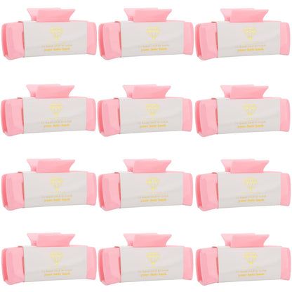 Loanzeg 8pcs Bridesmaid Hair Claw Clips – 4.1 Inch Square Hair Clips for Bridesmaids, Bachelorette Parties, and Wedding Gifts