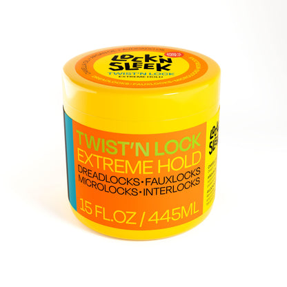 LOCK'N SLEEK Braiding Gel – Extreme Hold for Braids, Locs & Edges | Flake-Free Shine