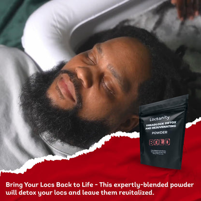 Locsanity BOLD Locs Detox & Rejuvenate Dreadlock Powder – ACV Alternative | 8oz