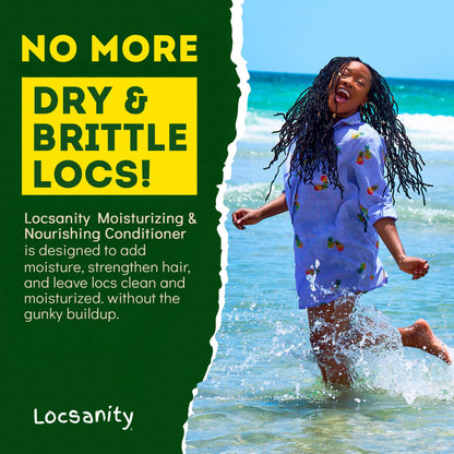 Locsanity Rosewater Peppermint 2-in-1 Shampoo & Conditioner for All Loc Types