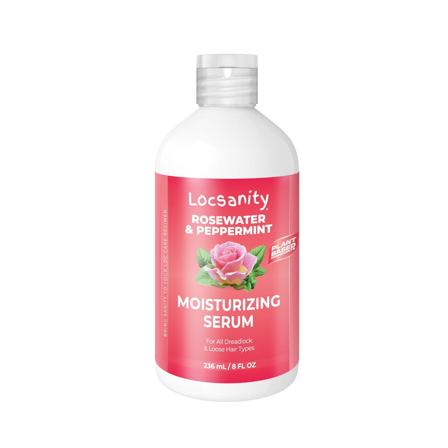 Locsanity Rosewater Peppermint Serum – Deep Moisturizing for Locs & Scalp Refresh