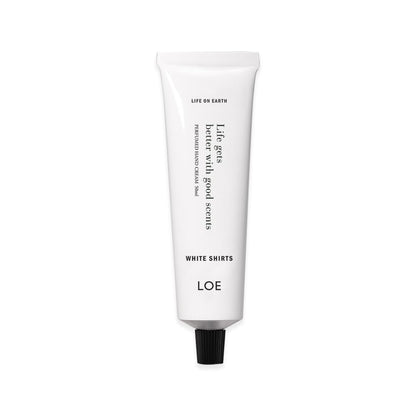 LOE Life On Earth Perfumed Hand Cream – White Shirts Linen Floral, 50ml