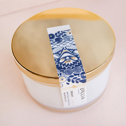 LOLLIA Dream Bath Salt – Luxurious Linden, White Tea & Honeysuckle Fragrance