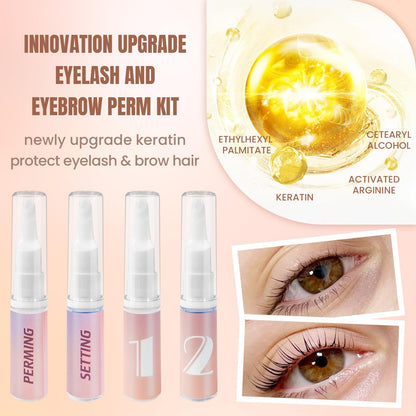 Lomansa Eyelash Lift Kit | At-Home Lash Perm with Natural Curls