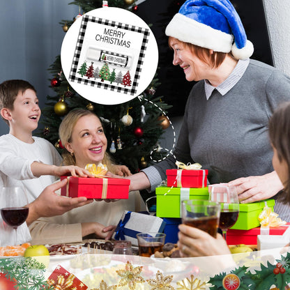 Lonfliness 50-Pack Christmas Lip Balm Gift Set – Moisturizing Lip Care for Holidays, Party Favors & Stocking Stuffers