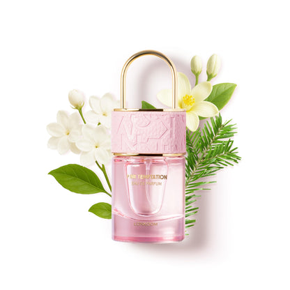 Lonkoom Lock Pink Temptation Eau de Parfum for Women – Floral Woody, 50ml