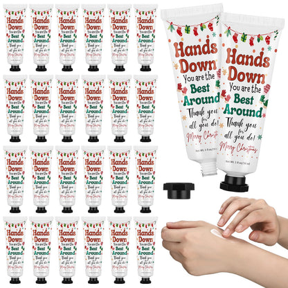 Loopeer 24 Pcs Christmas Hand Cream Gift Set – 30 ml Travel Size Stocking Stuffers