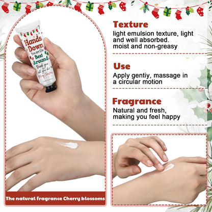 Loopeer 24 Pcs Christmas Hand Cream Gift Set – 30 ml Travel Size Stocking Stuffers