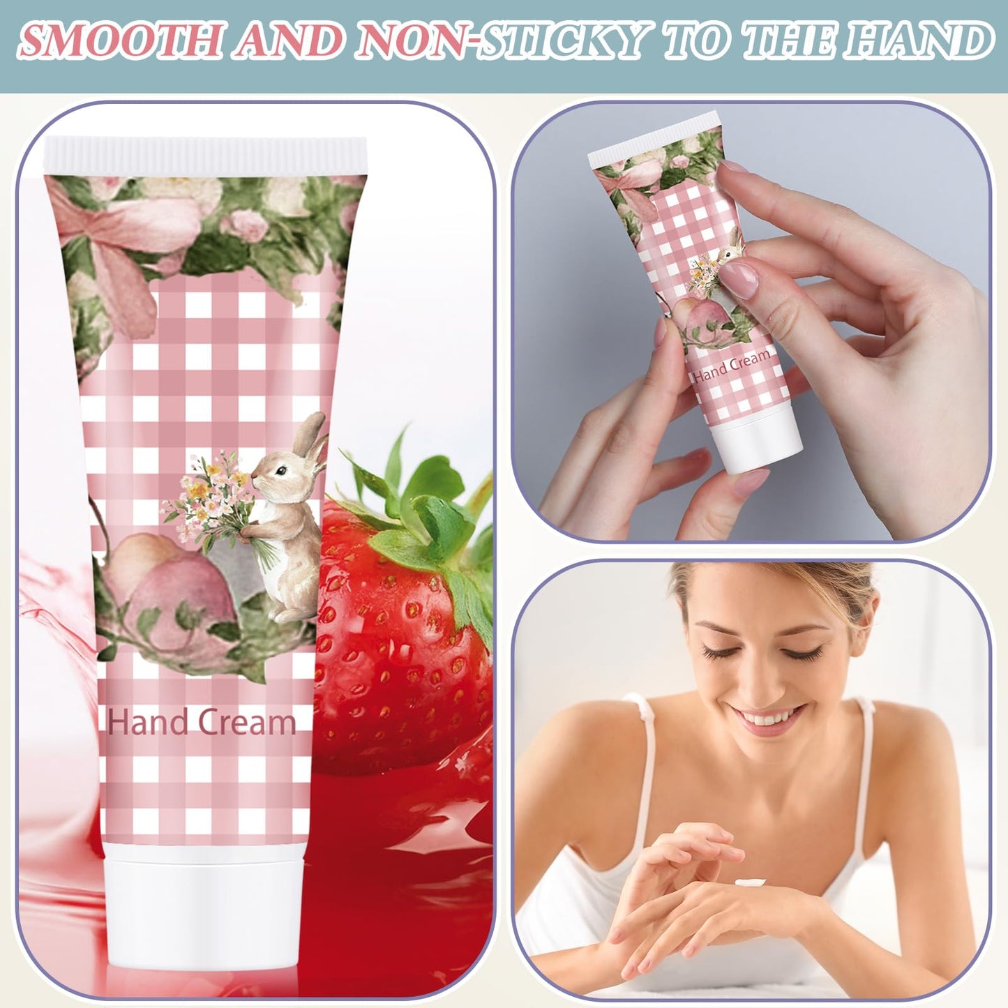 Loopeer 25-Pack Easter Hand Cream Gift Set | Travel-Size 30ml Bunny-Themed Party Favors