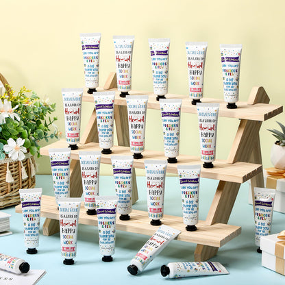 Loopeer 24 Pcs Social Worker Appreciation Hand Cream Set – 30ml Travel Size, Dual-Sided Design
