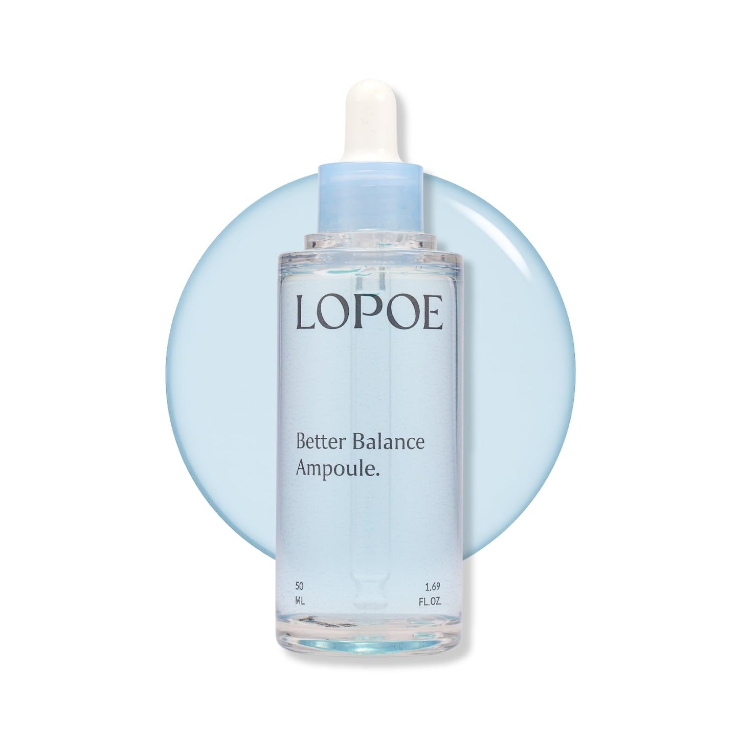 LOPOE Better Balance Ampoule – Hydrating Glass Skin Serum with Blue Agave, Panthenol & Hyaluronic Acid (50 ml)