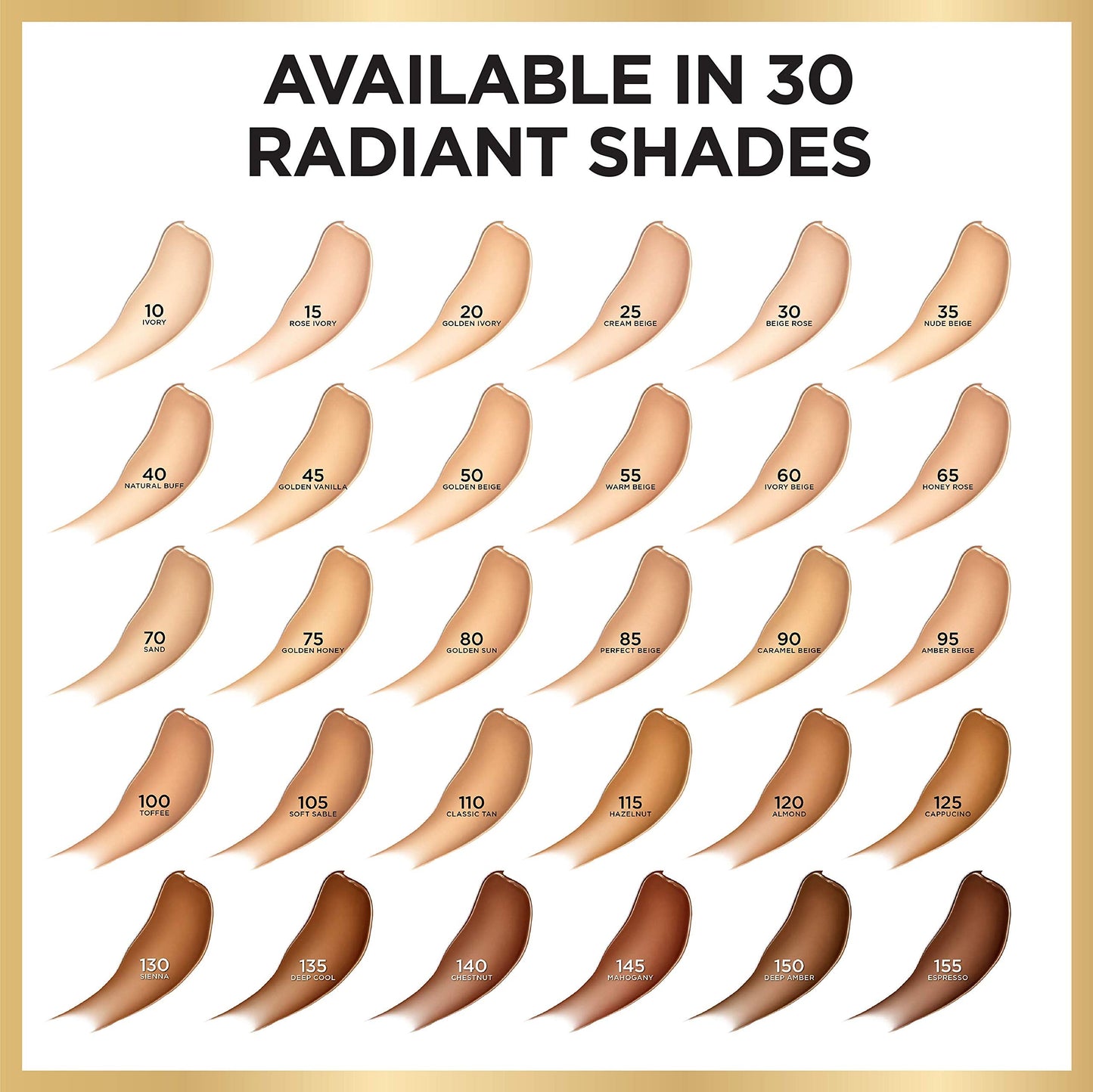 L'Oreal Paris Age Perfect Radiant Serum Foundation SPF 50 – Golden Honey | Hydration & Light Coverage