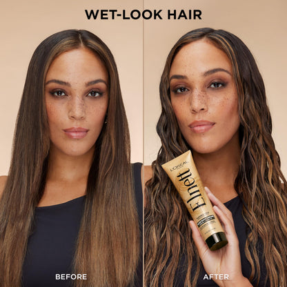 L'Oreal Paris Elnett Slick Back Styling Cream – 24HR Brushable Hold, Frizz Control & Shine