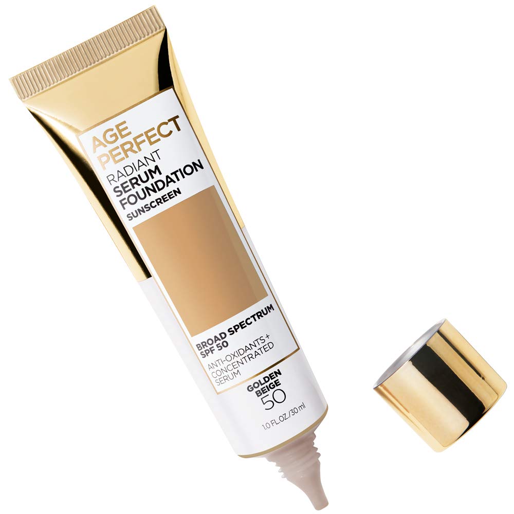 L'Oreal Paris Age Perfect Radiant Serum Foundation SPF 50 - Golden Beige