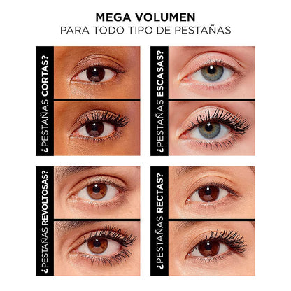 L'Oreal Paris Air Volume Mega Mascara – Lightweight, Long-Lasting Mega Volume Mascara (0.3 fl oz)