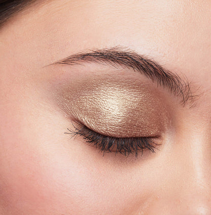 L'Oreal Paris Brilliant Eyes Shimmer Liquid Eye Shadow - Amber Sparkle, Long-Wear & Crease-Resistant (0.1 oz)