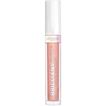 L'Oreal Paris Brilliant Eyes Shimmer Liquid Eye Shadow – Longwear, Crease-Resistant, Meteor Shower 0.1 oz