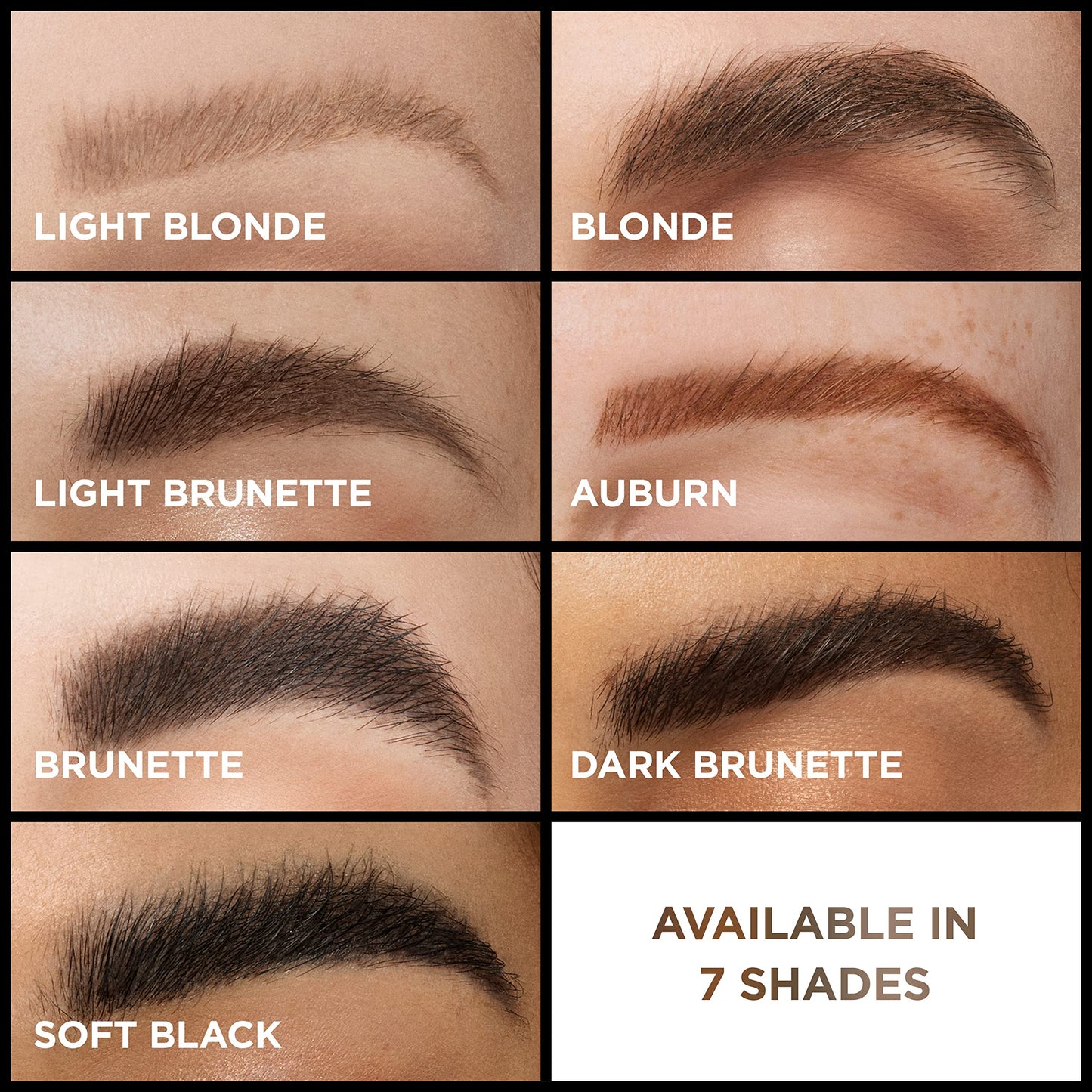 L’Oréal Paris Infallible Volumizing Brow Mascara – 24H Wear, 2X Fuller Brows, 3.0 Soft Black