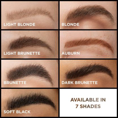 L’Oréal Paris Infallible Volumizing Brow Mascara – 24H Wear, 2X Fuller Brows, 3.0 Soft Black