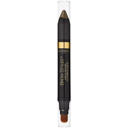 L'Oreal Paris Brow Stylist Kabuki Blender Brow Crayon, Blonde, 0.05 oz