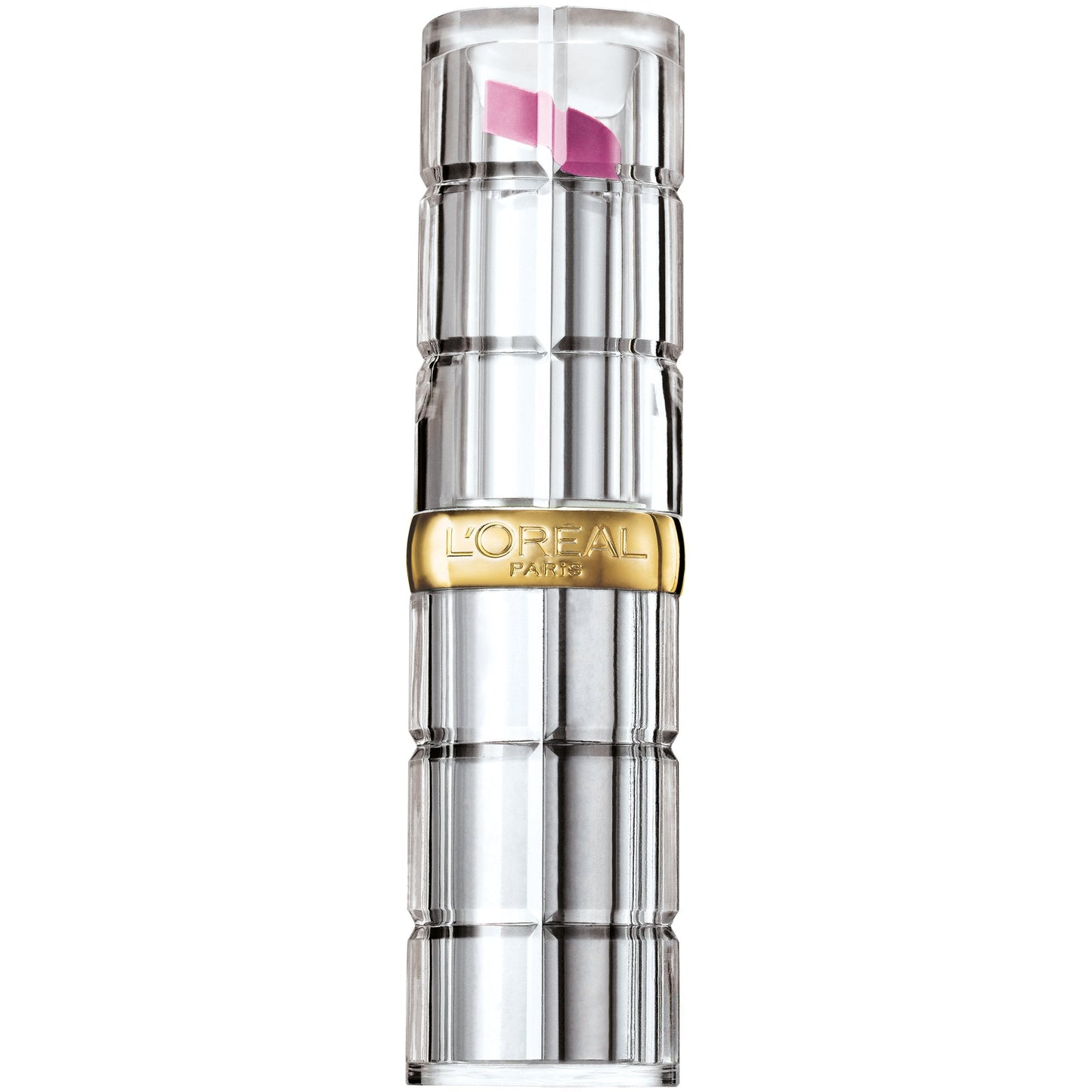 L'Oreal Paris Colour Riche Shine Lipstick, Gleaming Plum, 0.1 oz – Hydrating Gloss Lip Color