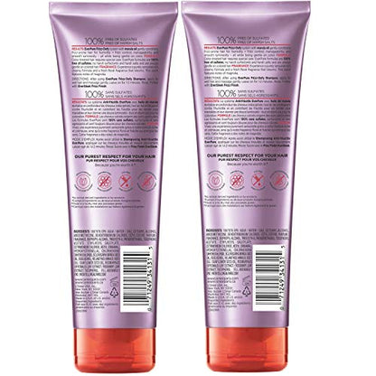 L'Oreal Paris EverPure Frizz-Defy Conditioner with Marula Oil – Sulfate Free, Color-Safe, 2 x 8.5 fl oz