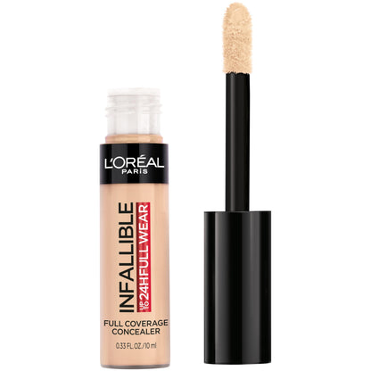 L'Oreal Paris Infallible Full Wear Waterproof Matte Concealer – Full Coverage, Bisque