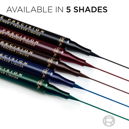 L'Oreal Paris Haute Precision Waterproof Liquid Eyeliner – 030 Blue Suede (28HR Wear)