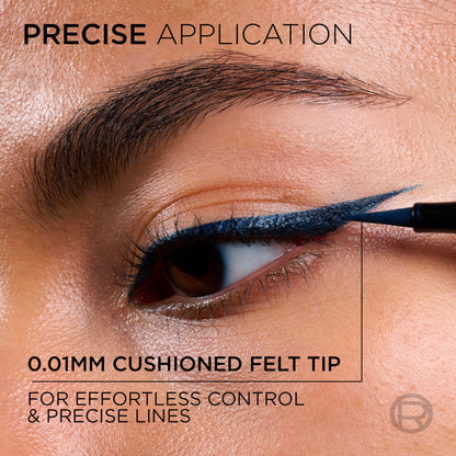 L'Oreal Paris Haute Precision Waterproof Liquid Eyeliner – 030 Blue Suede (28HR Wear)